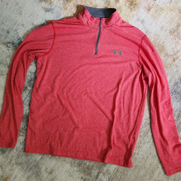 Under Armour Threadborne HeatGear Loose 1/4 Zip - Picture 1 of 6